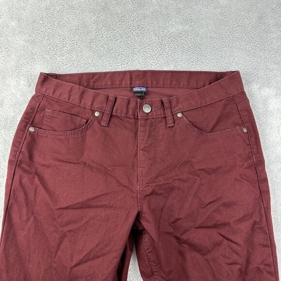 Patagonia Pinyon Pines Wine Slim Hiking Pants Women’s Size 10 US 55460 Style - Picture 6 of 12